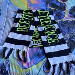 Beetlejuice scarf